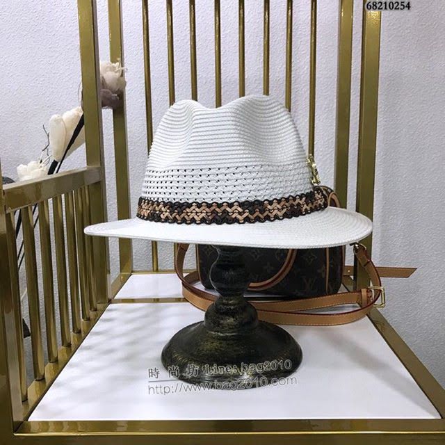 Dior新品帽子 迪奧女士織帶草帽 Dior遮陽帽  mm1003